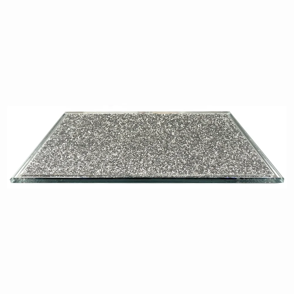 

Crushed Diamond Crystal Kitchen Chopping Board Glass Cutting Boards