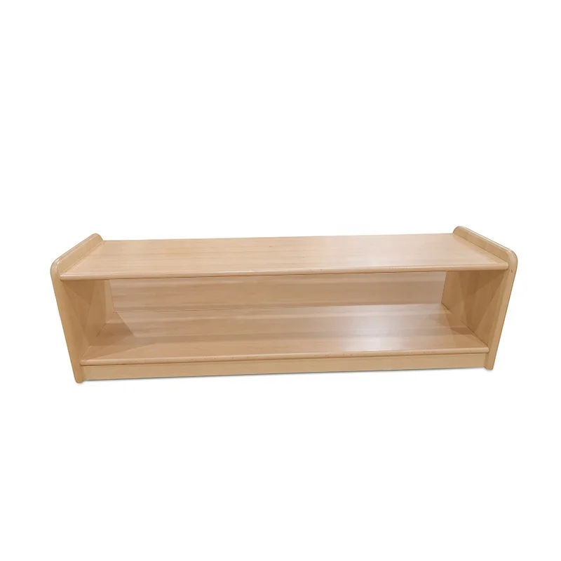 
Factory price school furniture supplier leaderjoy montessori children beechwood shelf 