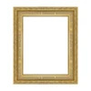 Decorative Craft Painting Frames Classical Baroque Golden Wood Carving Frame For Wall Decoration