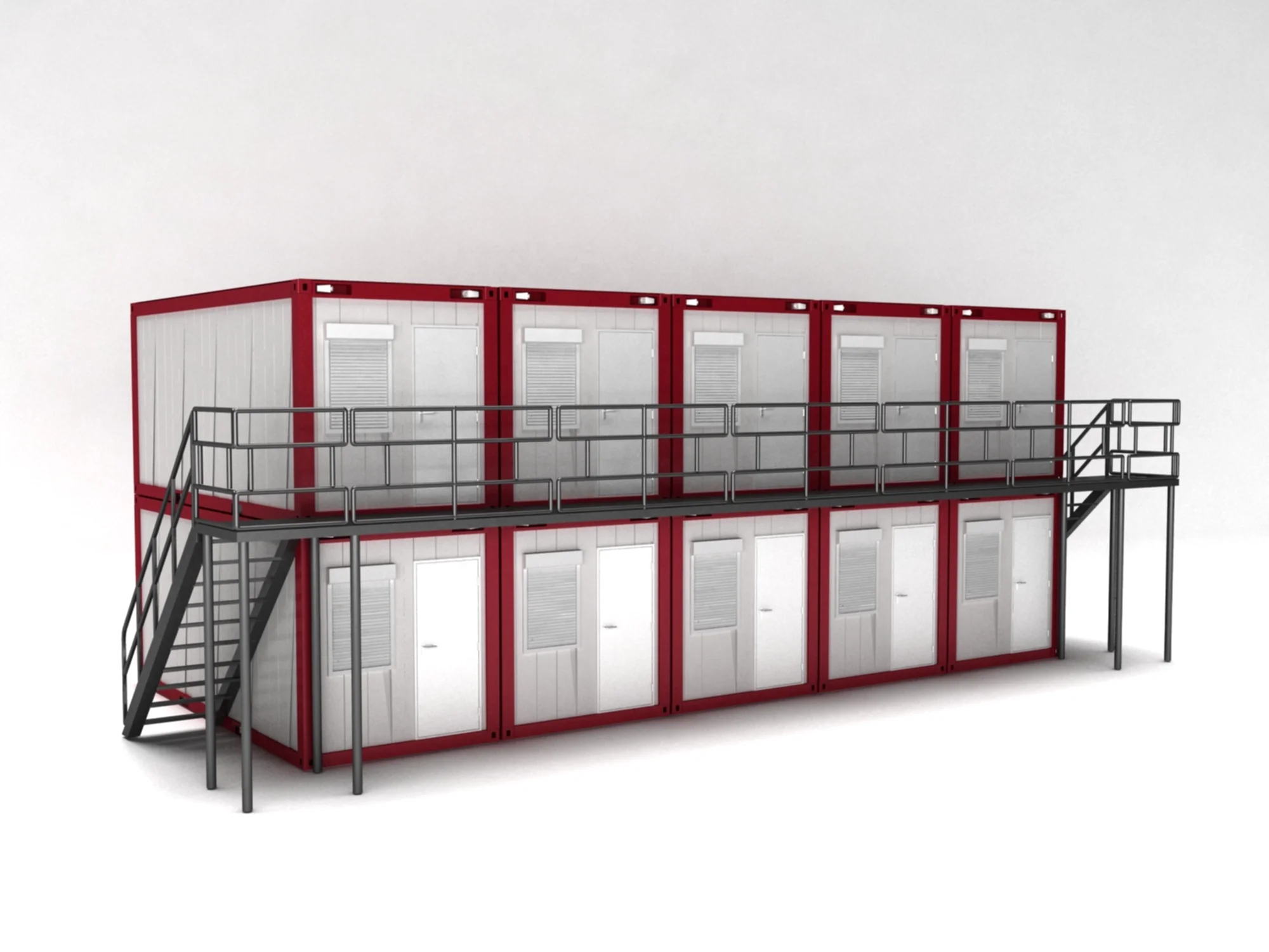 
Fast assembly prefabricated expandable container house 