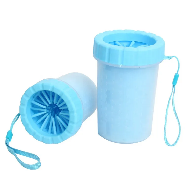 

Factory Wholesale Silicone Portable Pet Foot Washing Cup Dog Paw Washer Cleaner, Picture