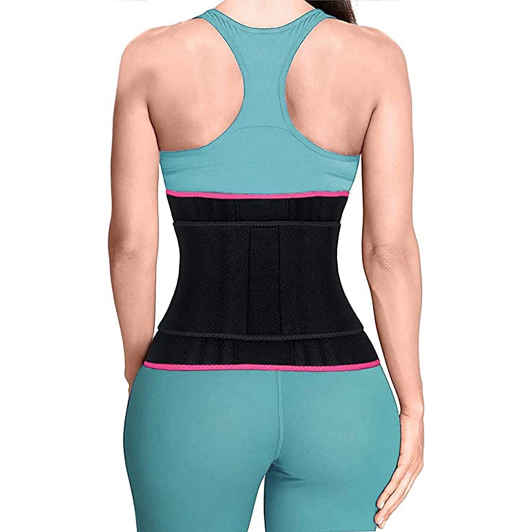 

Fitness Sauna Wrap Band Corset Waist Support Belt Sweat Slimming Sweat Belt For Women Running Lose Weight Waist Trimmers