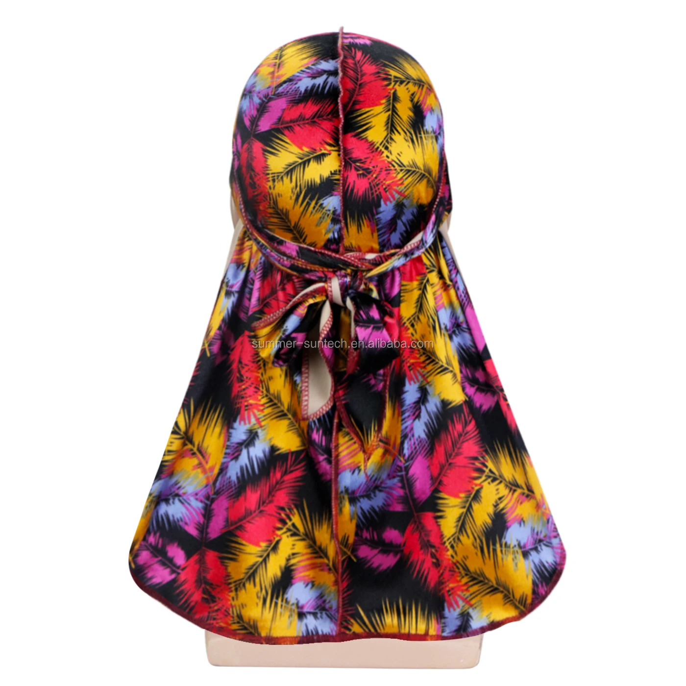 Wholesale Custom Bandana Head Wrap Velvet Durag - Buy High Quality Velvet Durag,Wrap Velvet ...
