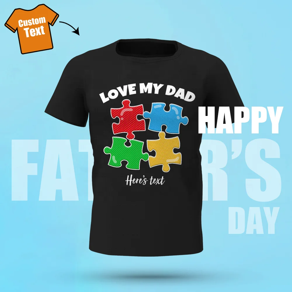 

Black T Shirts Custom Printing Men T Shirt Cotton Solid Color Short Sleeve For Dad Gifts, Multicolor, customized color
