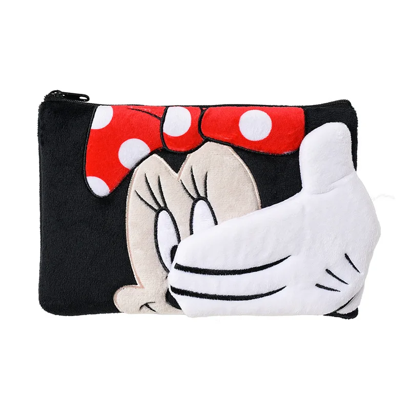 

Cute Plush Makeup Bag Girl Large Volume Wash Mickey Cosmetic Bag