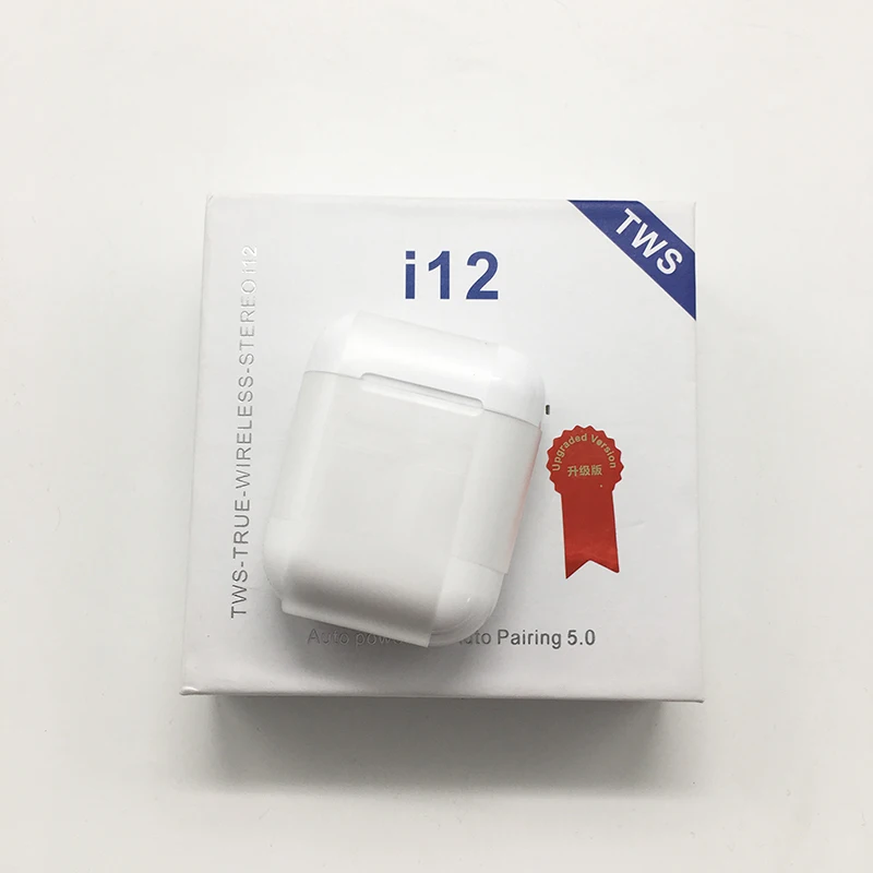 i12  wireless earbuds audifonos con bluetooth
