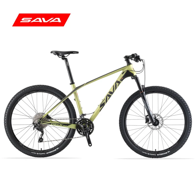 

SAVA Hot sales MTB Carbon Bicycle 27.5/29 inch 30 Speed Mountain Off-Road Full Carbon Fiber Bike