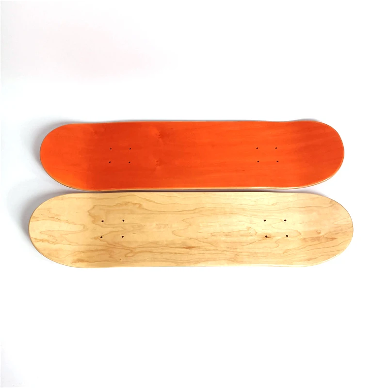 

High quality Canadian 7 ply maple skateboard 31*8" customized blank skateboard for sale