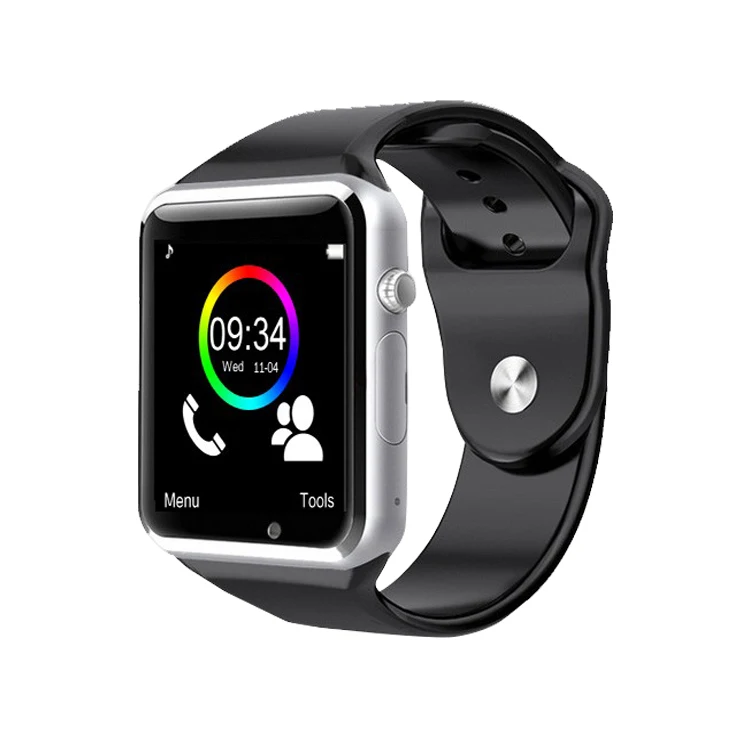 

A1 Touch Screen Smart Watch Sport Pedometer Wrist Watch BT Mobile Phone With SIM FM Card Camera Smart Watch 2021