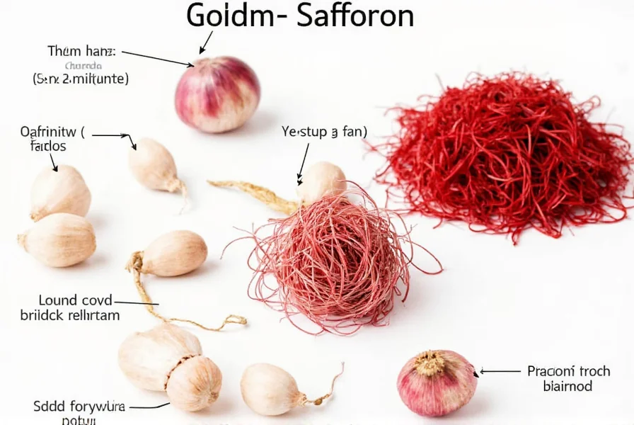 saffron bulbs crocus sativus