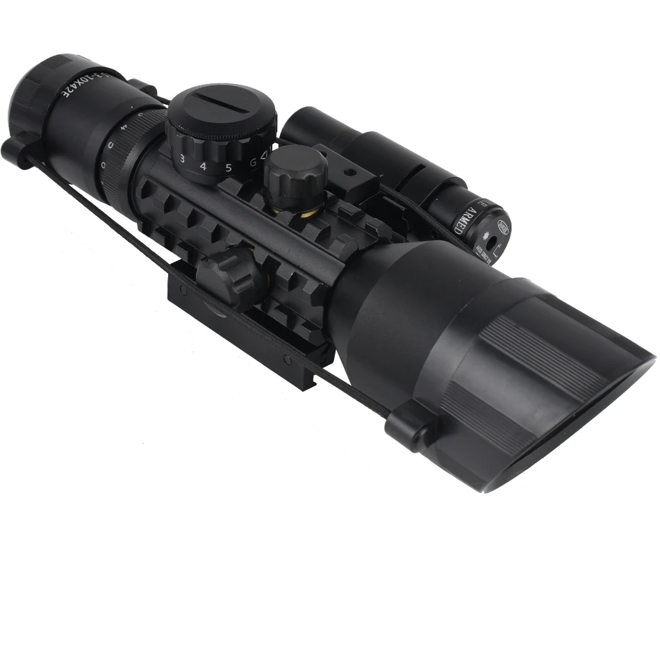 

SYQT 3-10X42E Customization Optics Scope Sight Telescope Sporting Competition IR Scope Sight For Outdoor Hunting