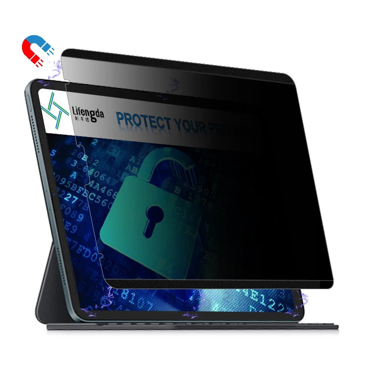 

Anti-SPY Anti-Glare magnetic privacy filter For iPad Pro 12.9 tablet screen protector