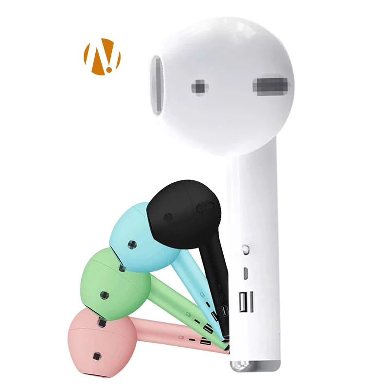 

Bigger New Giant Headset Earphone Mk101 I12 Tws Earphone Speaker Huge Headphone Speakers, White blue pink green yellow