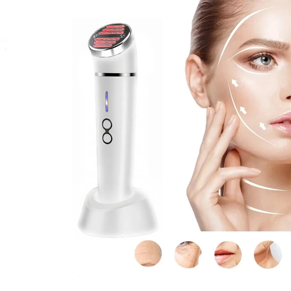 

LED Infrared Light & Heat Therapy Anti Aging Device New Beauty Cosmetics Facial Rejuvenation Wand