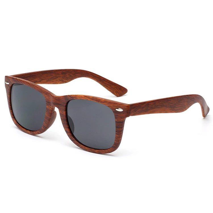 

SKYWAY Luxury Sunglasses Women Men Wood Bamboo Grain Classic Vintage Outdoor Travel PC Sun Glasses Oculos De Sol Feminino