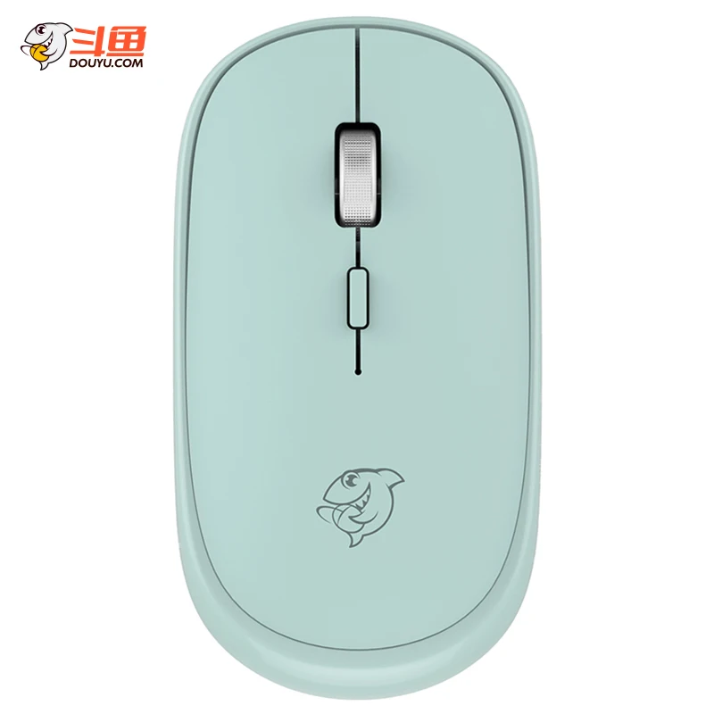 

DMW045 Wireless BT mouse Dual-mode 2.4G Mute Silent Symmetric mouse for Office and Home Use, Blue