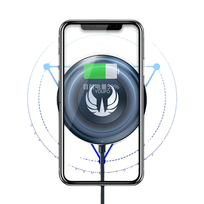 

10W Qi Fast Charging Mobile Wireless Charger Tablet Wireless Charger Car For Huawei