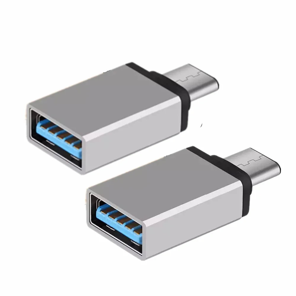 

USB Type C USB 3.1 OTG for Xiaomi MI4C Macbook Nexus 5X 6p USB Type C OTG Adapter Data Snyc Charging Cable Type-C USB-C, Black