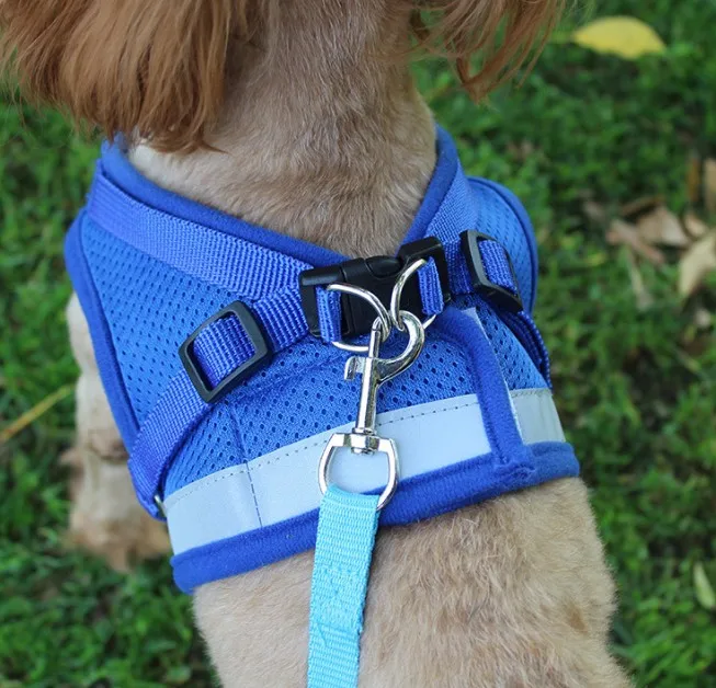 

Cross-border New Pet chest strap vest Dog Traction rope Reflective Dog rope pet Supplies Wholesale, Red,black,blue,gray