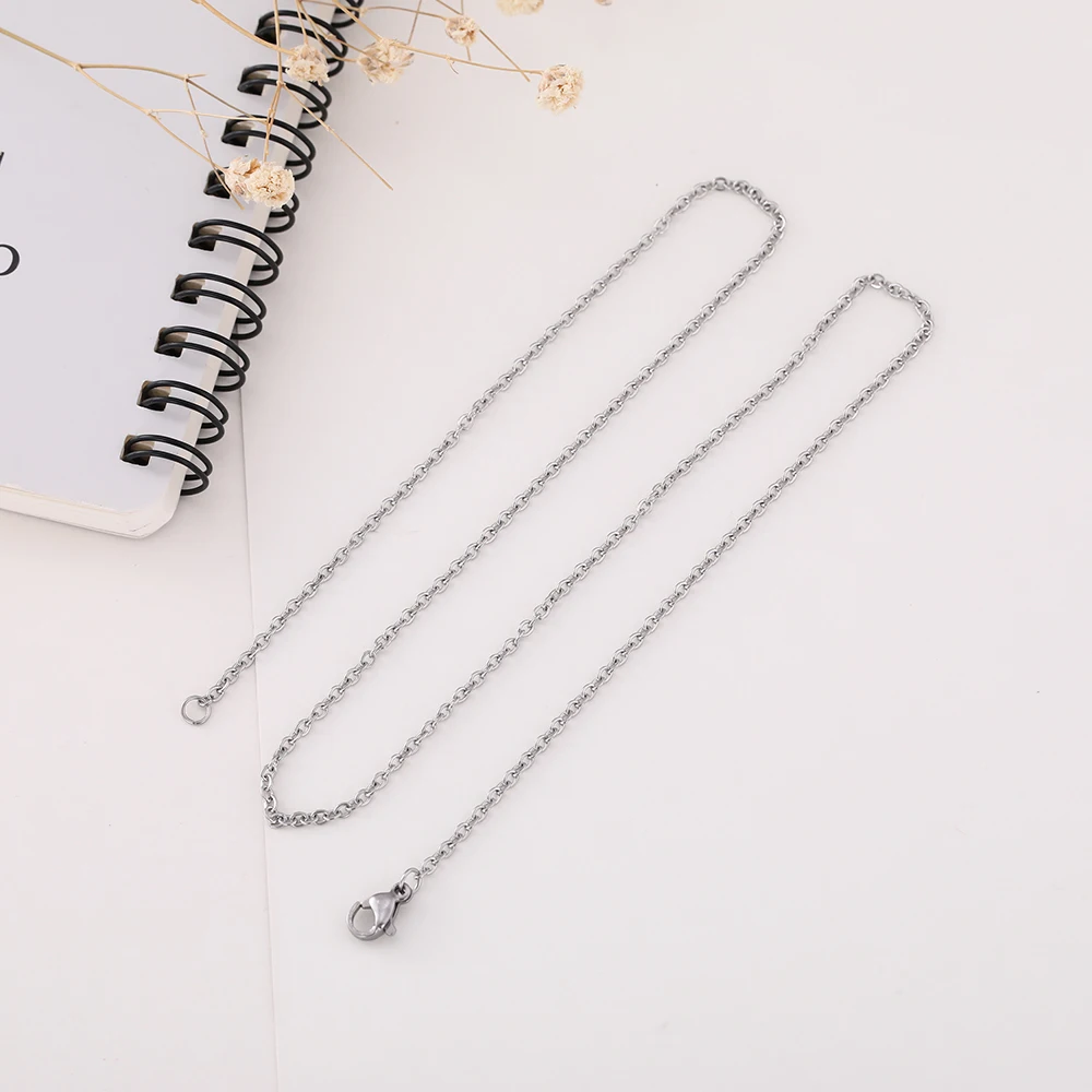 

Wholesales Ready To Ship Jewelry White Gold Plated Cross Chain