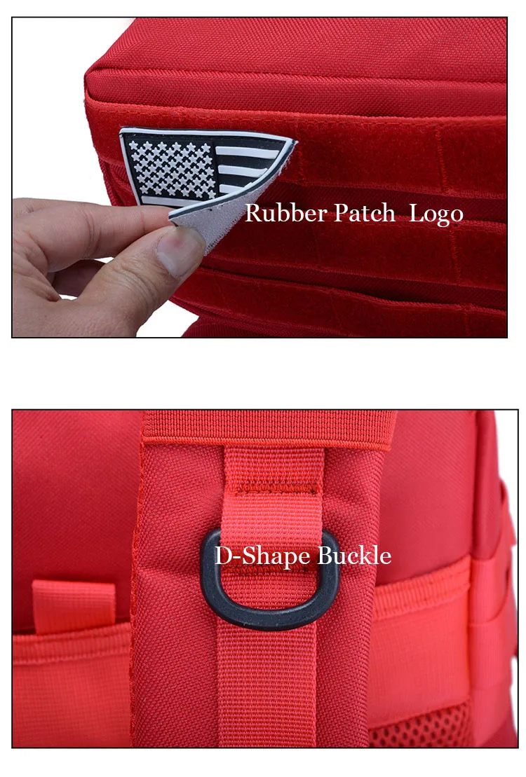 Outdoor large capacity molle system military tactical backpack bag