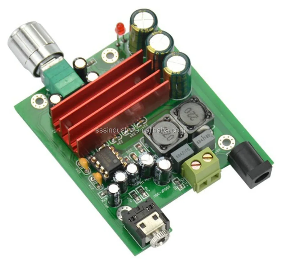 TPA3116D2 100W Subwoofer Digital Amplifier Board NE5532 OPAMP 8-25V Audio ModuWR 