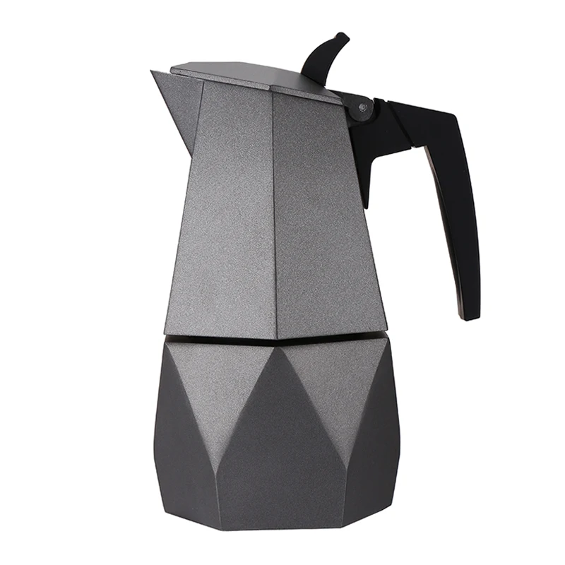 

Everich durable 4 Cup Oem Various Styles Stovetop Espresso Maker Aluminum Coffee Moka Pot