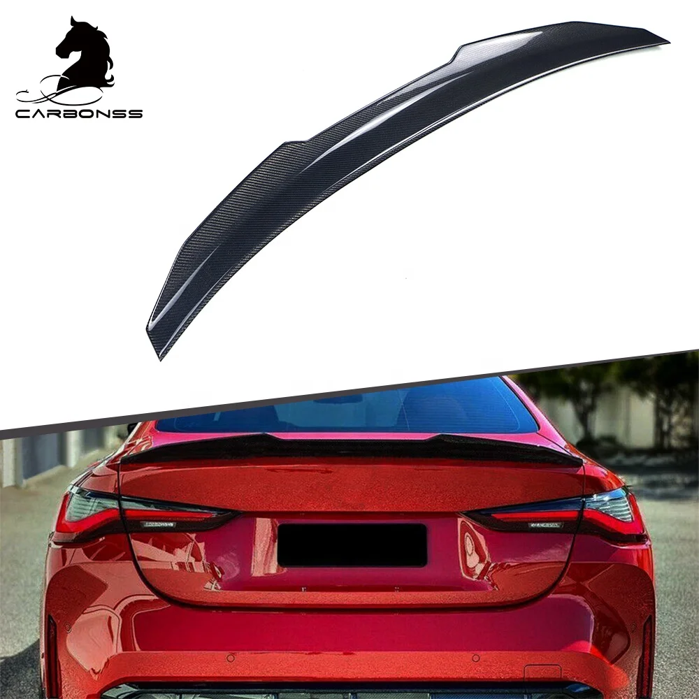 

Carbon Fiber PSM Type Rear Trunk Spoiler For BMW G22 G82 New 4 Series 2020+