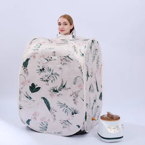 1500W Traditional Steam Generator 3.0L Herbal Spa Tent Acrylic Body Detox Slimming US EU Plug Modern Steam Sauna Rooms