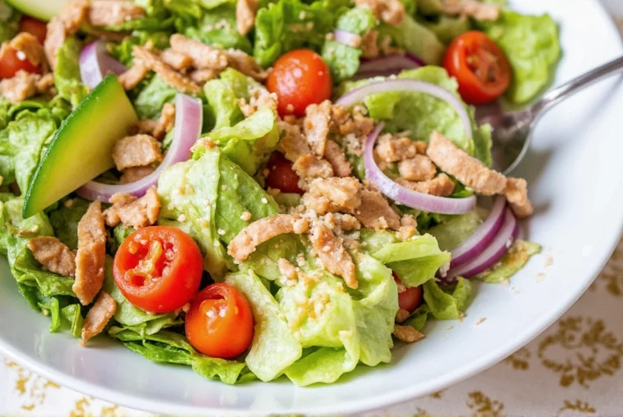 ginger sauce salad