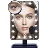 2019 New Design Touch Screen Lighted Table Makeup Vanity Mirror With 20 LED Lights mirror