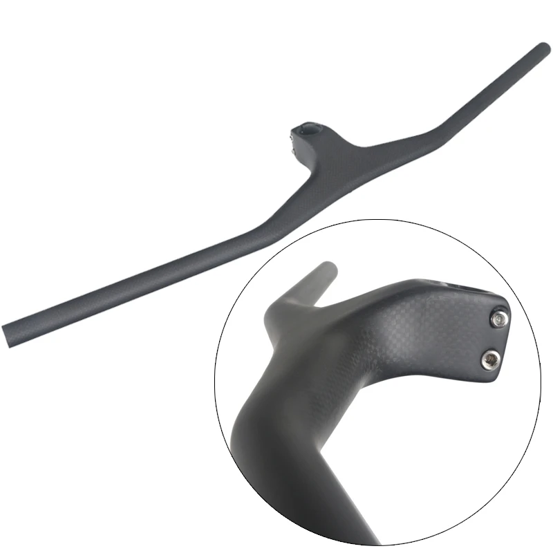 

Full carbon bicycle handlebar integrated handlebar mtb 3k matte 600/620/660/680/700/720*80/90/100/110mm 17 degree