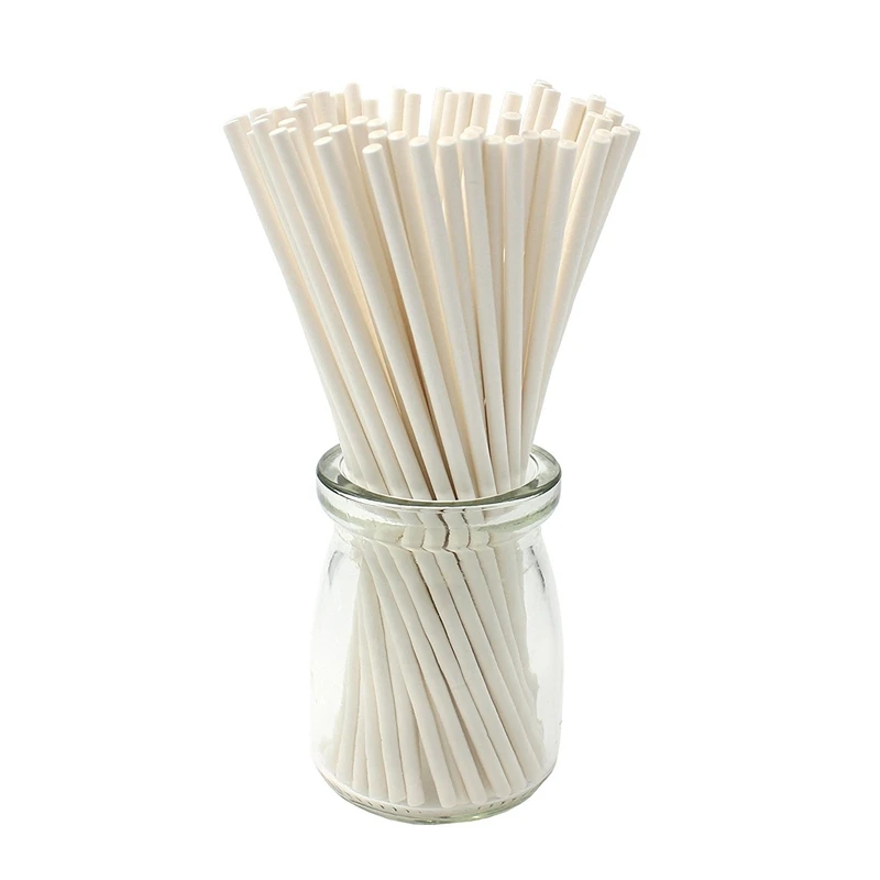 

Lollipop And Cake Pops Sticks 100 Count 15cm, White