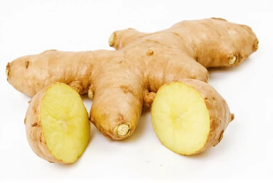 Illustration showing ginger root interacting with common medications including blood thinners and diabetes drugs