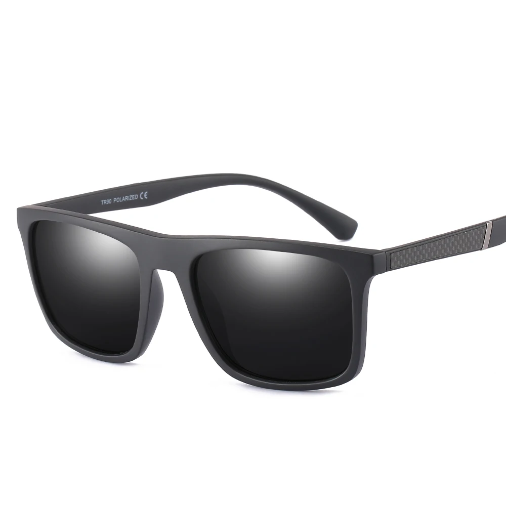 

MS P0071 Newest Mens Polarized Sunglasses Driving Glasses TR90 TAC1.1 Carbonate Fiber Wholesale gafa polarizada de ciclism