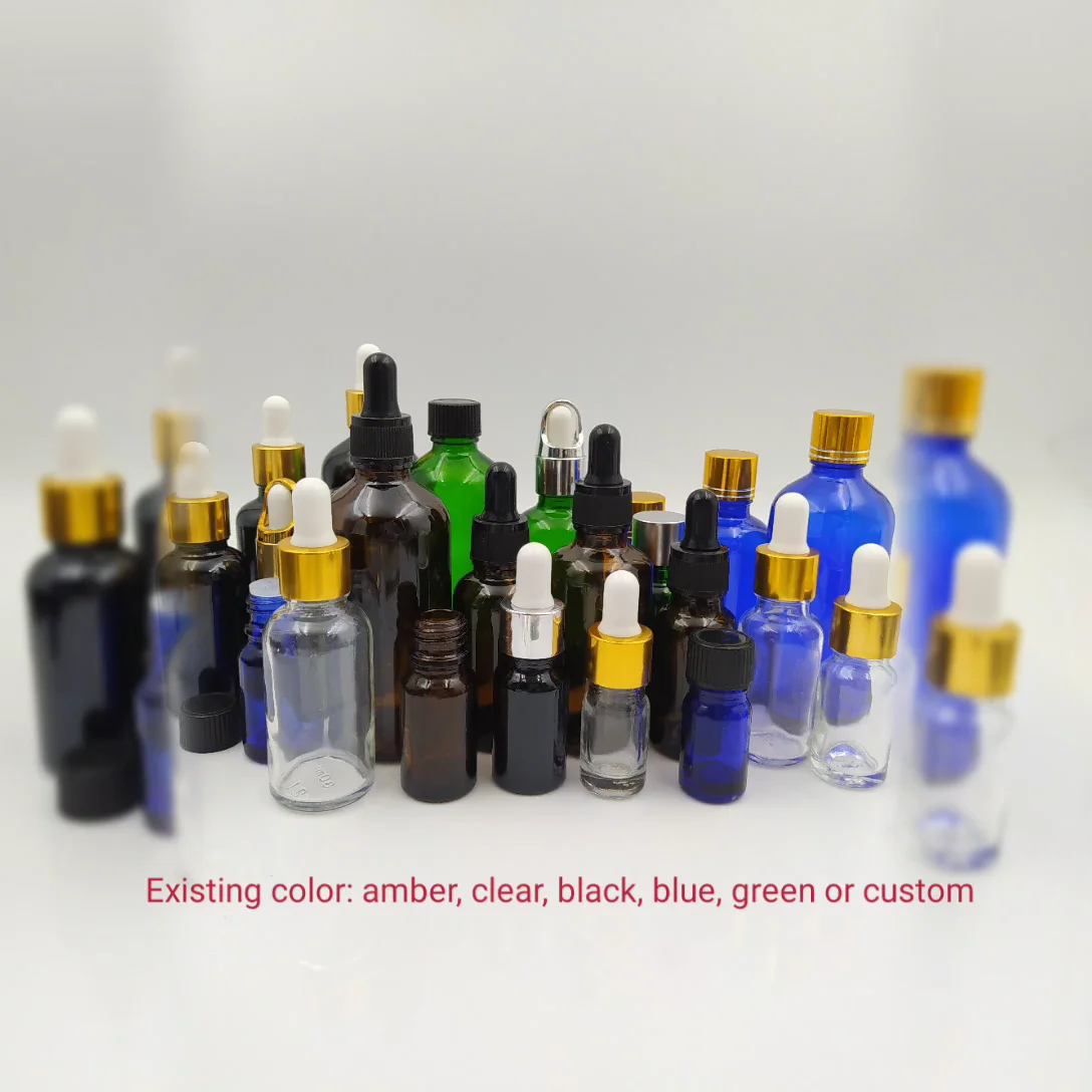 China Supplier 5ml 10ml 15ml 20ml 30ml 50ml 100ml Glass Essential Oil