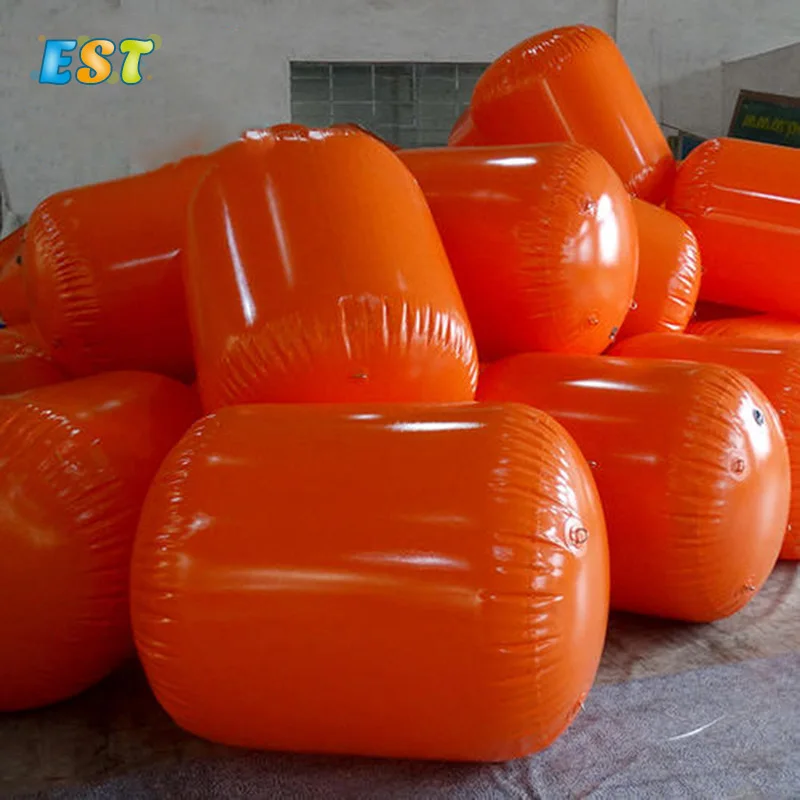 

China factory supply pvc  inflated floating ball mooring buoy for marine and ocean space, Orange,blue,yellow,red