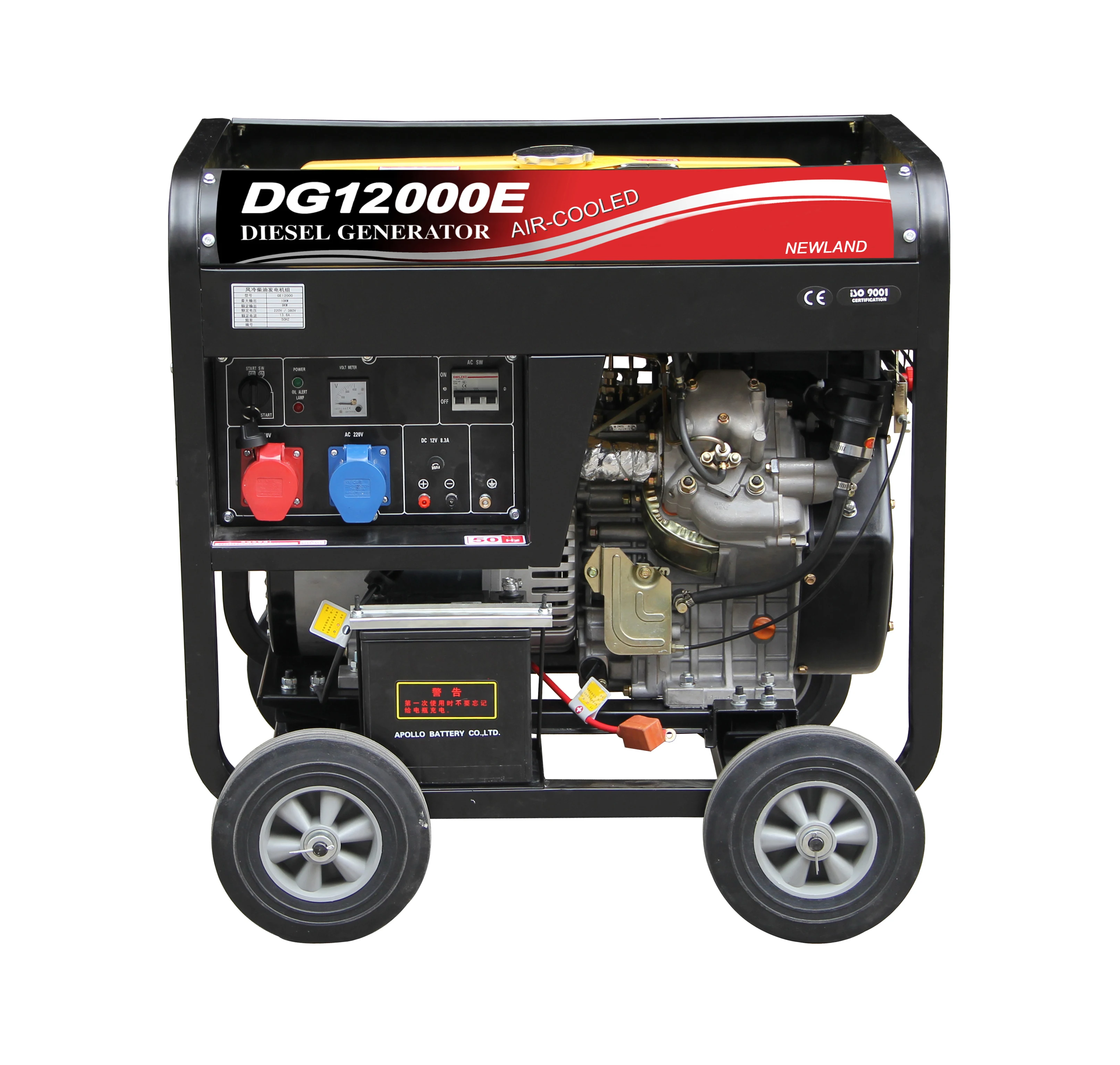 diesel generator startup time