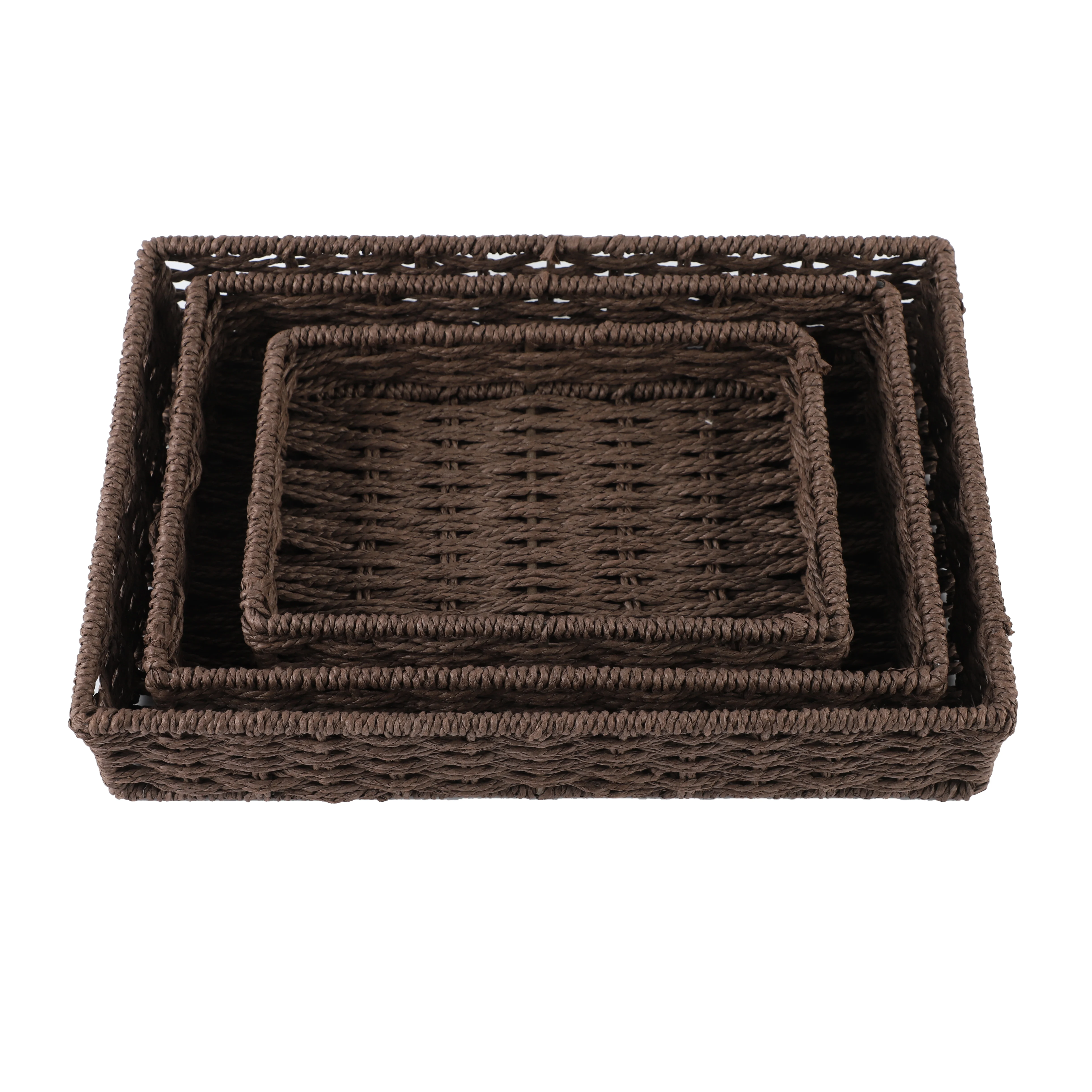 

Handmade Paper Rope Storage Basket Storage Box