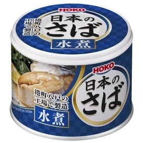 
Japan clean and hygienic mackerel fish tin canned food in can 