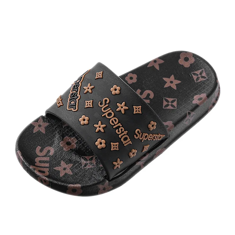 

Wholesale kids slippers for boys girls summer kids outdoor beach shoes baby toddler soft indoor slippers children cartoon sandal