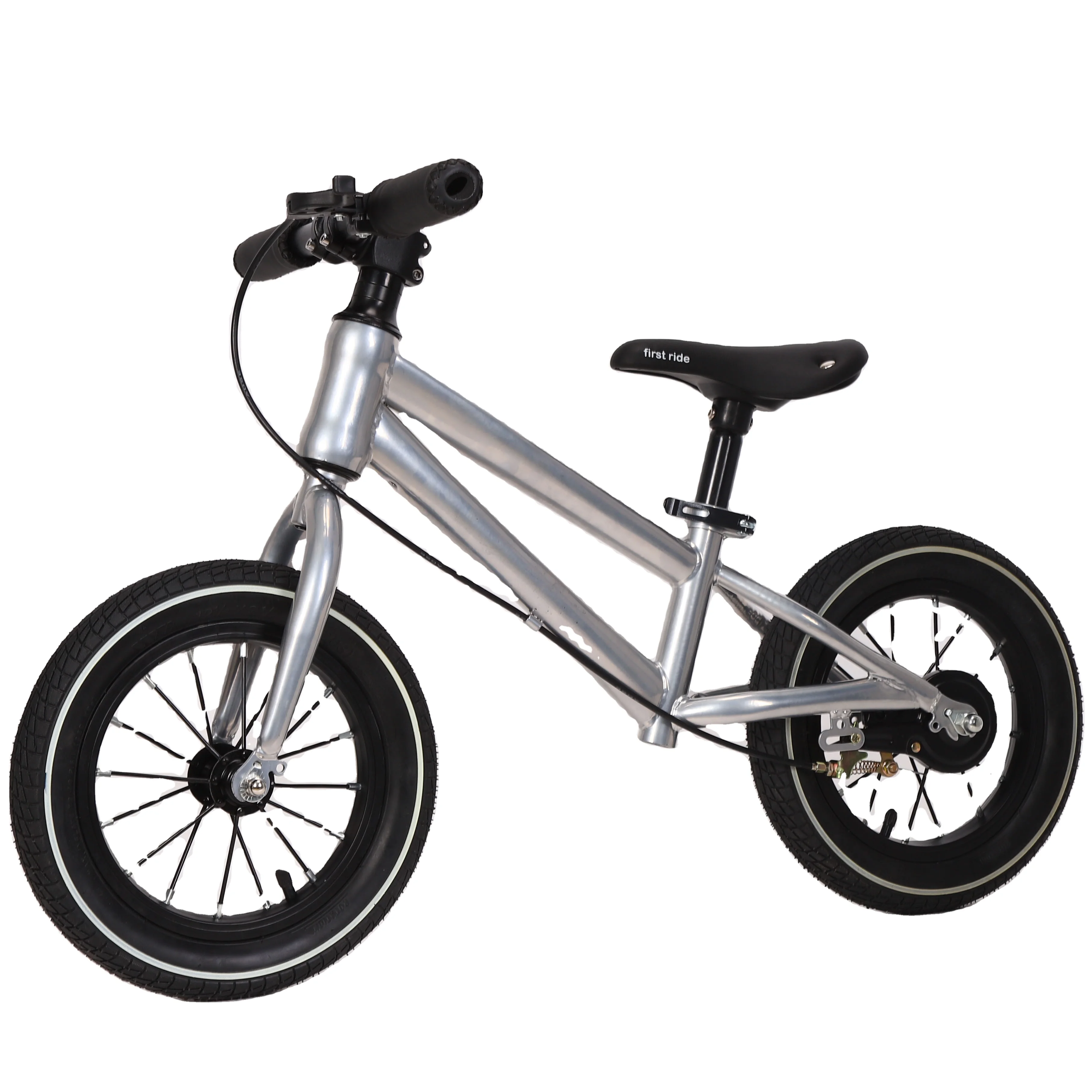 

OEM Adjustable 12" Wheel Mini Steel Frame Kids Walking Bike, Red/silver/blue/black/customized