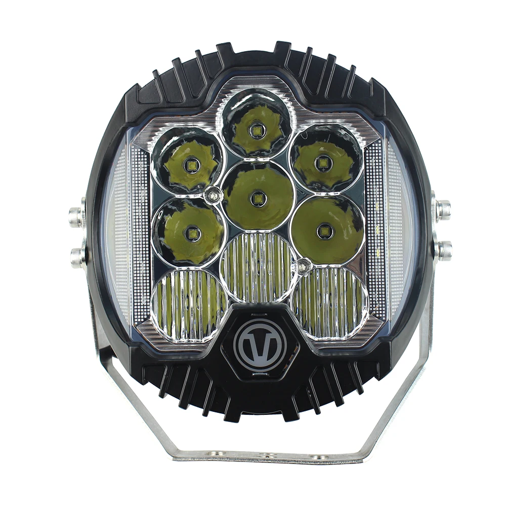 7Inch 90W Led Work Light Driving Lamps For Truck Off Road Tractor