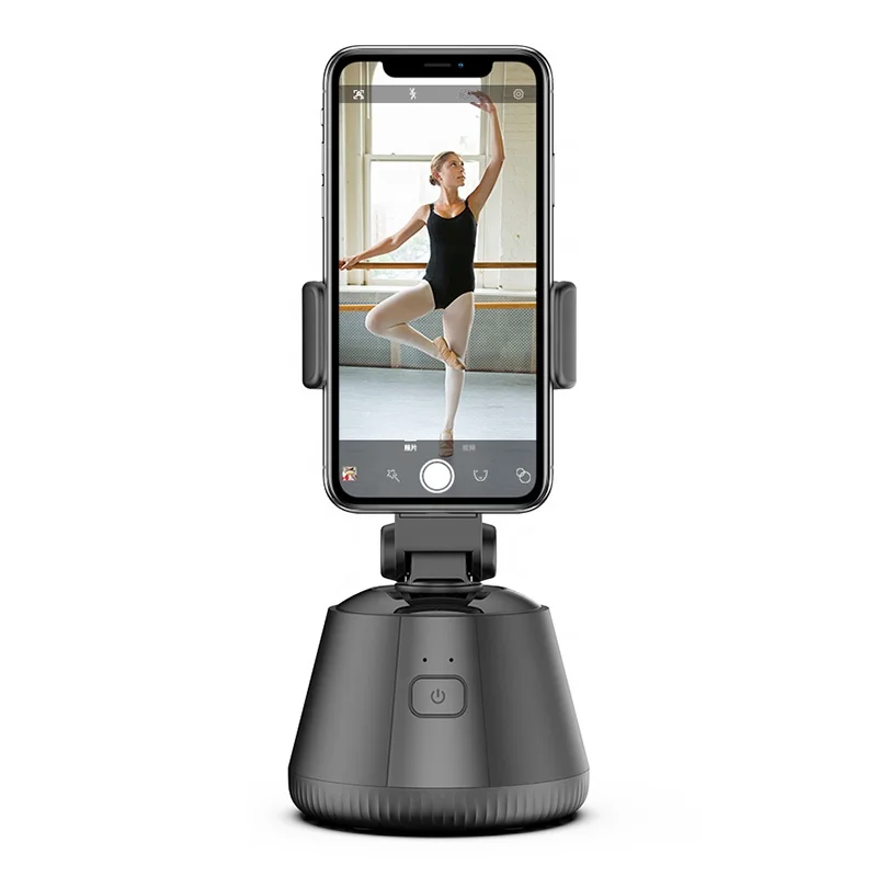 

AI 360 Rotation Auto Face Object Tracking Mobile Phone Holder Smart Shoot All-in-one