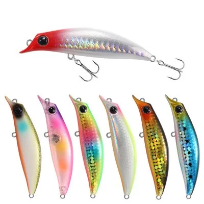 

Shero Fishing Lure for Bass Trout Muskie Fishing Lures Baits Slow Sinking Outdoor Fishing Bionic Bait, Various colors