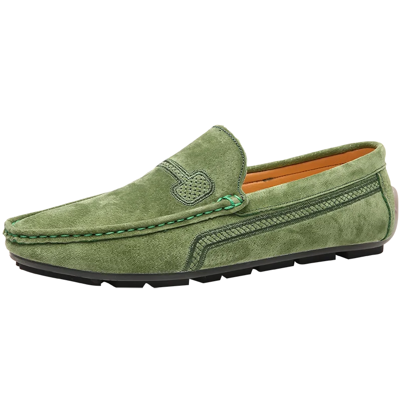 

Hot sale customized fashion casual slip on loafer for men, Black