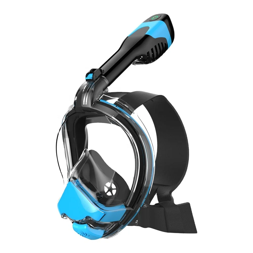 

Adult Diving Mask New Products Easy breath Snorkel Mask 180 Degree Sea Full Face Diving Set, Customized
