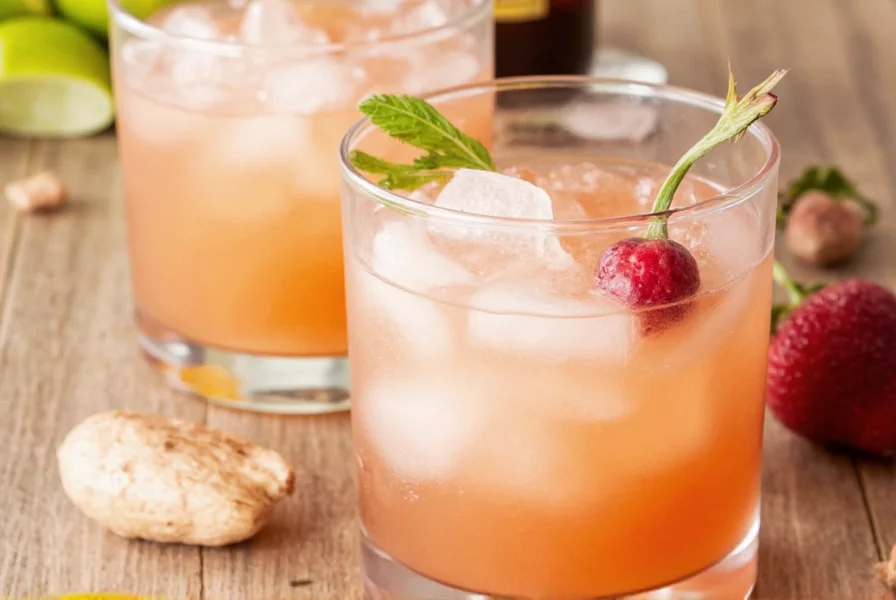 Homemade ginger beer cocktail recipes in mason jars