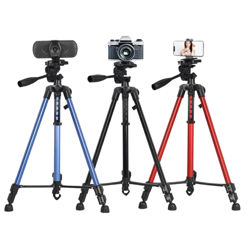 

OEM 170cm 3366 Professional And Lightweight Colorful Tripod For Camera And Video Made Of Aluminium Alloy
