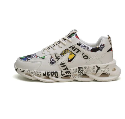 

Tenis casual masculino de malha respiravel